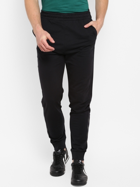 

hummel Men Black Solid Straight FitJoggers