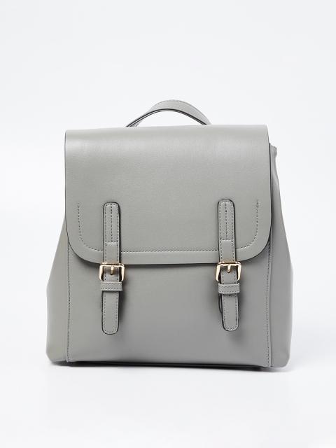 

CODE by Lifestyle Women Grey Solid Backpack