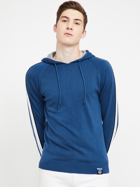 

UCLA Men Navy Blue Solid Sweater
