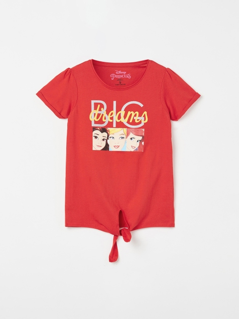 

Fame Forever by Lifestyle Girls Red Printed Top