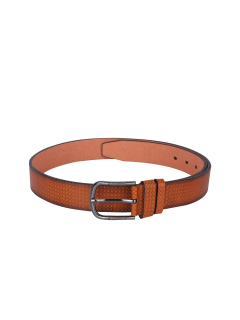 

Swiss Design Men Brown Textured Belt
