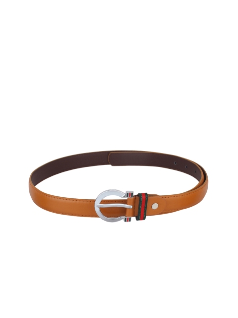 

Swiss Design Women Tan Solid Belt