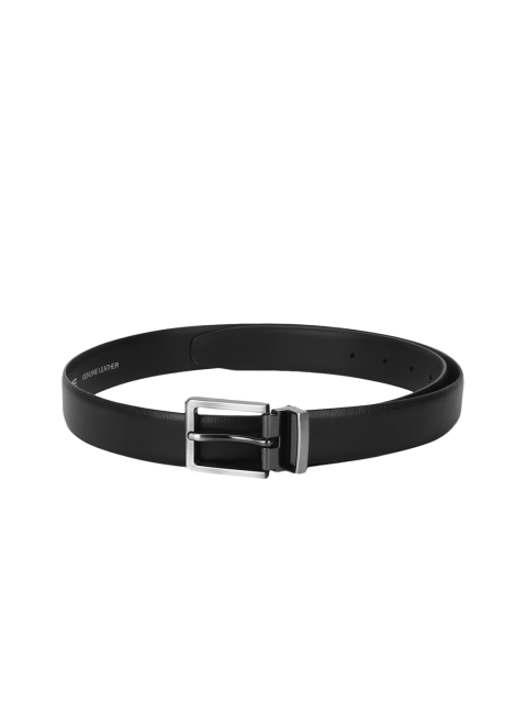 

Red Tape Men Black Solid Belt