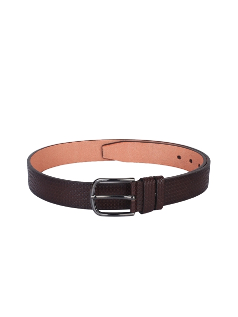 

Swiss Design Men Brown Textured Belt