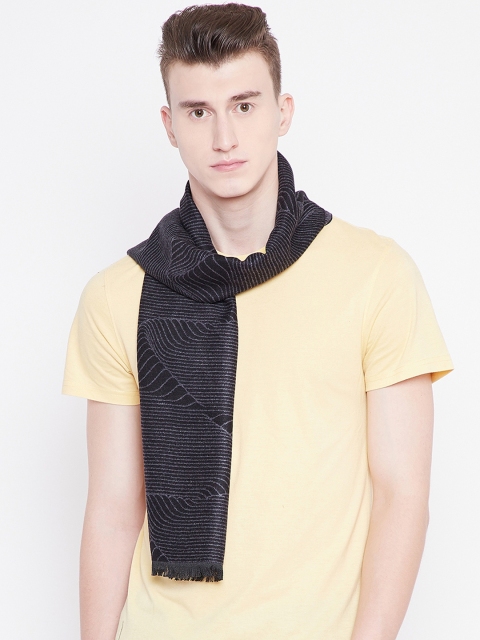 

Alvaro Castagnino Men Black Printed Mufflers