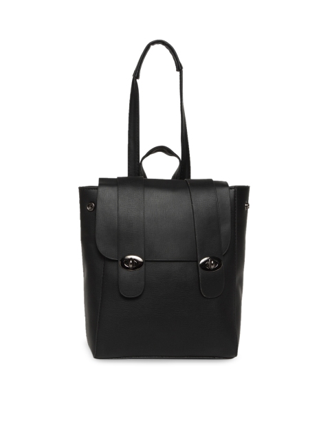 

Alvaro Castagnino Black Solid Shoulder Bag
