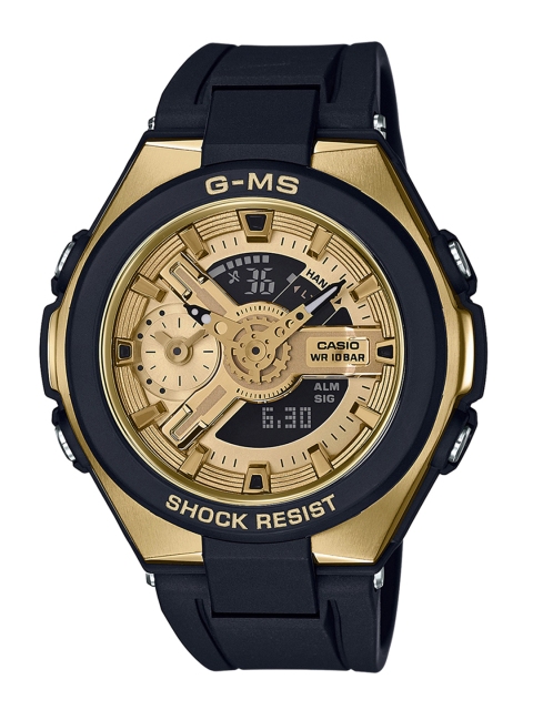 Casio Baby-G Women Gold Analogue and Digital watch BX109 MSG-400G-1A2DR