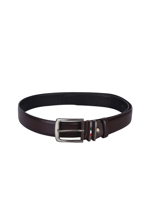 

Swiss Design Men Brown Solid Leather Belt