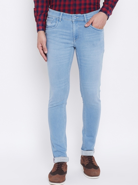 

Canary London Men Blue Skinny Fit Low-Rise Clean Look Stretchable Jeans