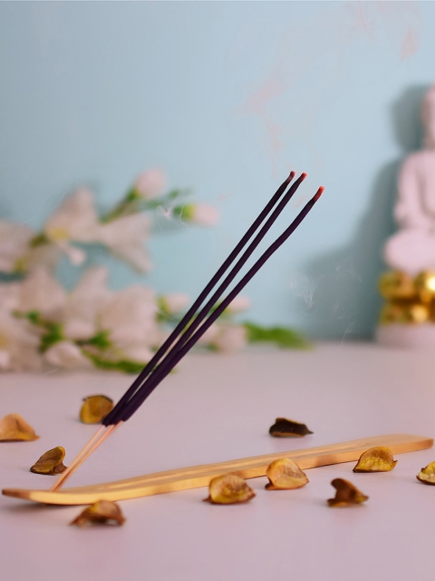 

Archies Beige & Blue Incense Sticks with Holder
