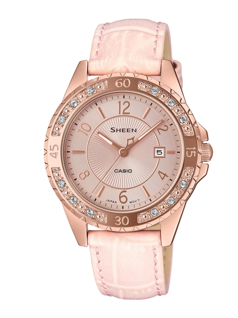 

Casio Sheen Women Pink Analogue watch SH203 SHE-4532PGL-4AUDF