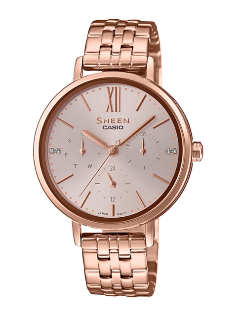 

Casio Sheen Women Rose Gold Analogue watch SX231