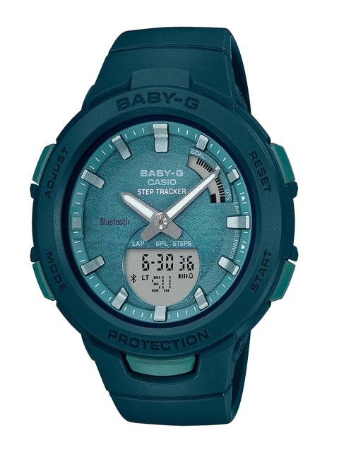 

CASIO Baby-G Women Green Analogue and Digital Watch BX173 BSA-B100AC-3ADR