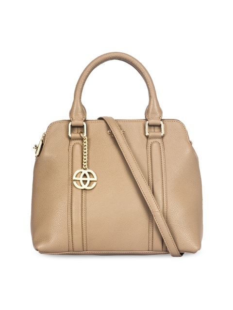 

Eske Women Beige Solid Handheld Bag