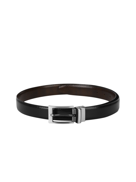 

Red Tape Men Black & Brown Reversible Textured Belt