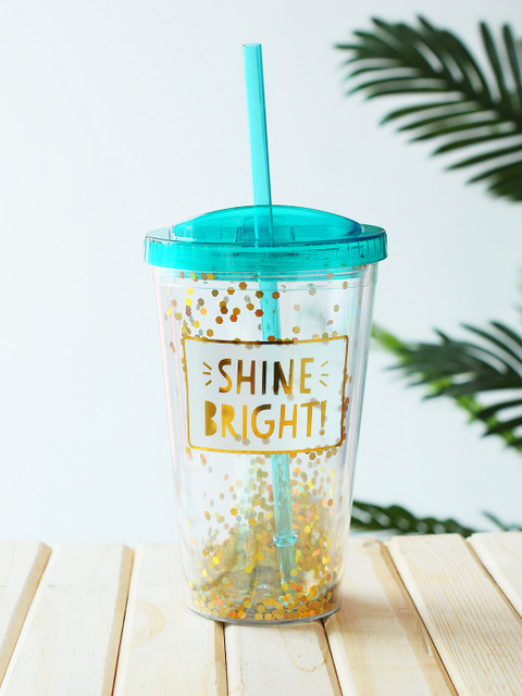 

Archies Blue & Transparent Printed Sipper bottle 500 ml