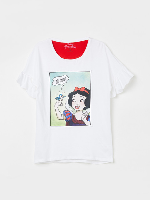 

Fame Forever by Lifestyle Girls White Printed Top