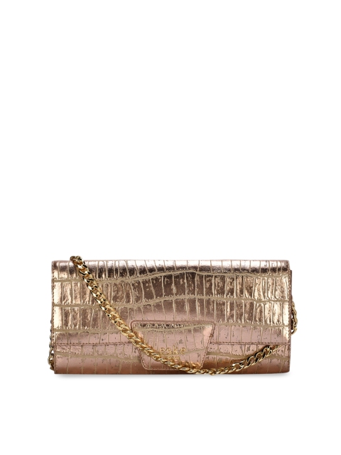 

Eske Rose Gold Textured Sling Bag