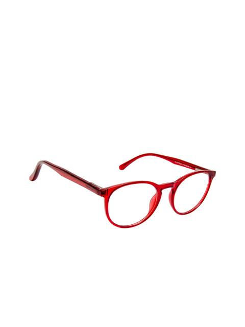 

Cardon Unisex Red Solid Full Rim Round Frames EWCD2278MGT8810MRN
