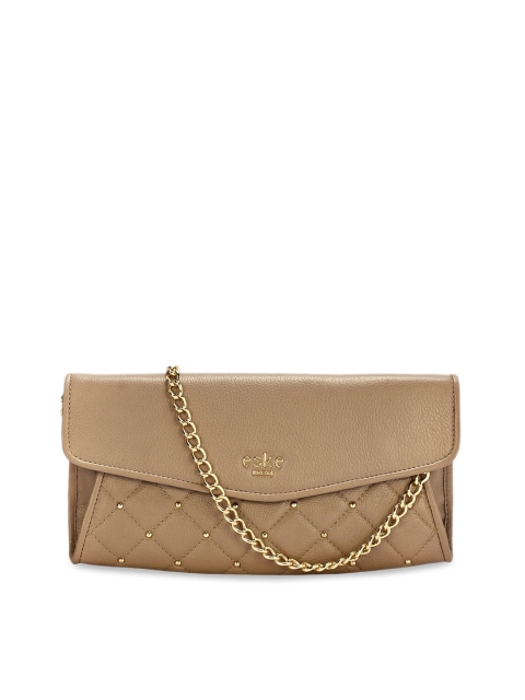 

Eske Beige Embellished Leather Sling Bag