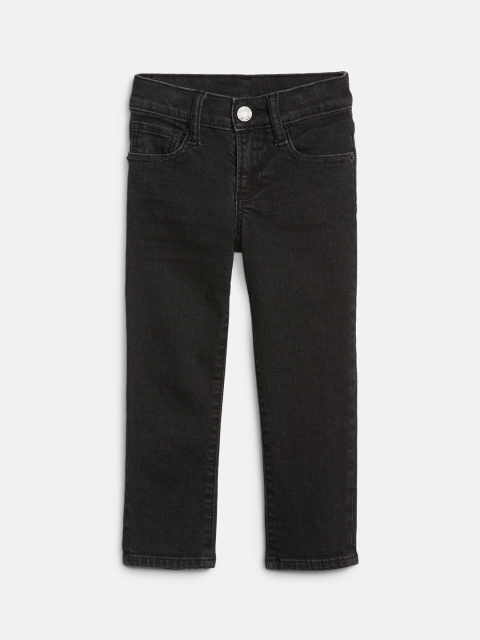 

GAP Girls Black Slim Fit Fantastiflex Mid-Rise Clean Look Stretchable Jeans