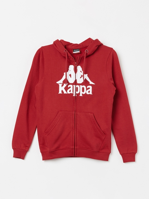 

Kappa Boys Red Hooded Sweatshirt