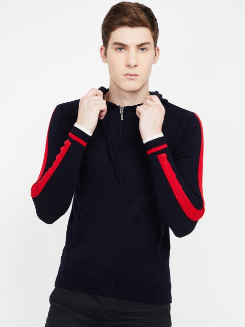 

Fame Forever by Lifestyle Men Navy Blue Solid Sweater