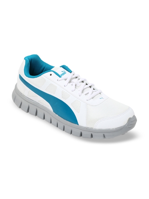 

Puma Unisex White Textile B-Grade Blur V1 IDP Running Shoes 191637012