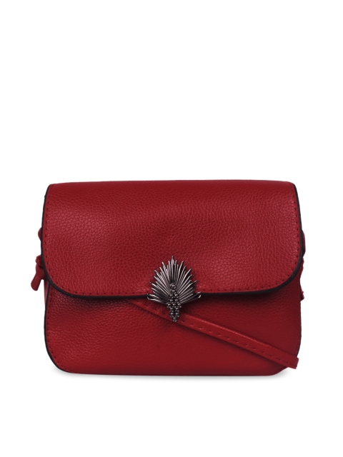 

Bagkok Red Solid Sling Bag