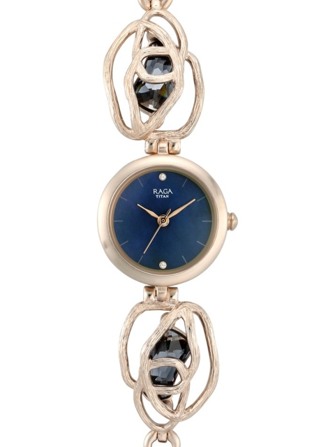 

Titan Women Blue Analogue Watch 95099WM02