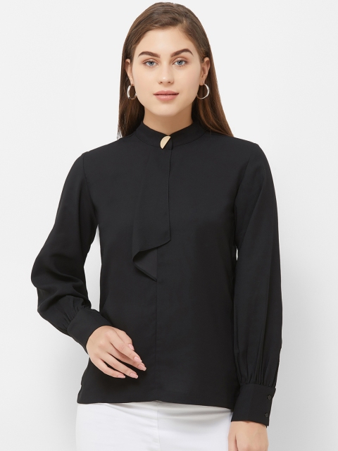 

Soie Women Black Solid Top