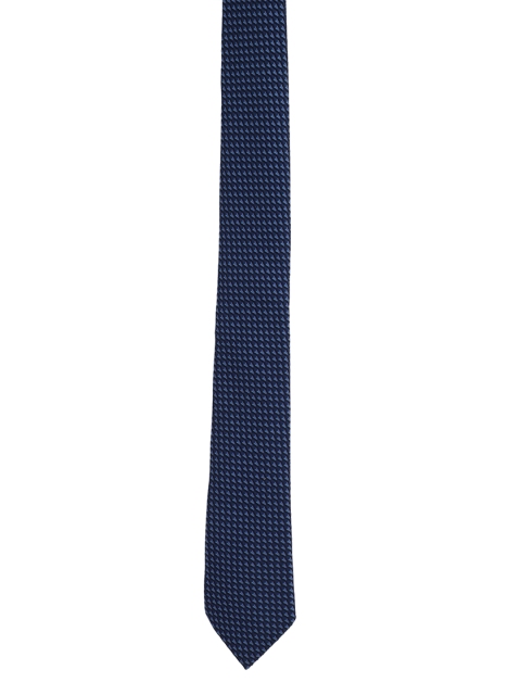 

Van Heusen Navy Blue Woven Design Broad Tie