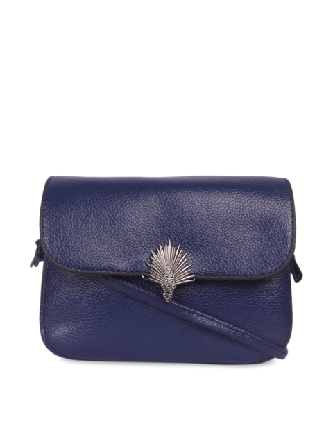

Bagkok Blue Solid Sling Bag