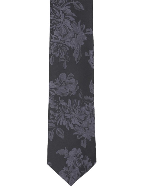 

Van Heusen Grey Woven Design Broad Tie