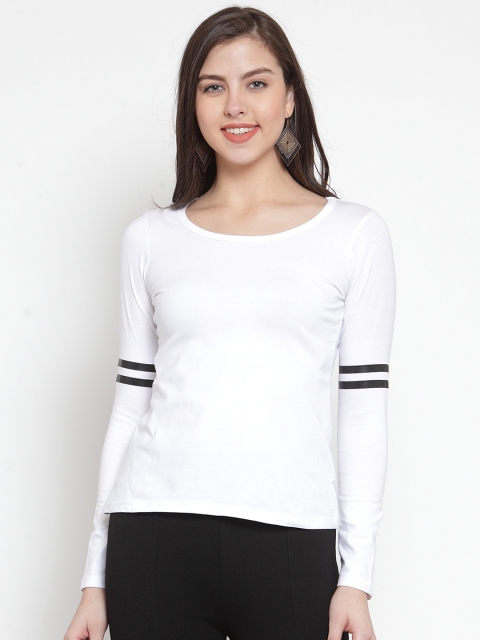 

Everlush Women White Solid Top