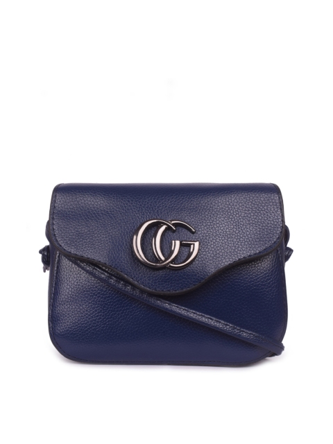 

Bagkok Blue Solid Sling Bag
