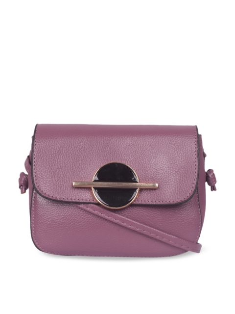 

Bagkok Purple Solid Sling Bag