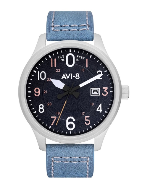 

AVI-8 Men Blue Analogue Watch AV-4053-0F