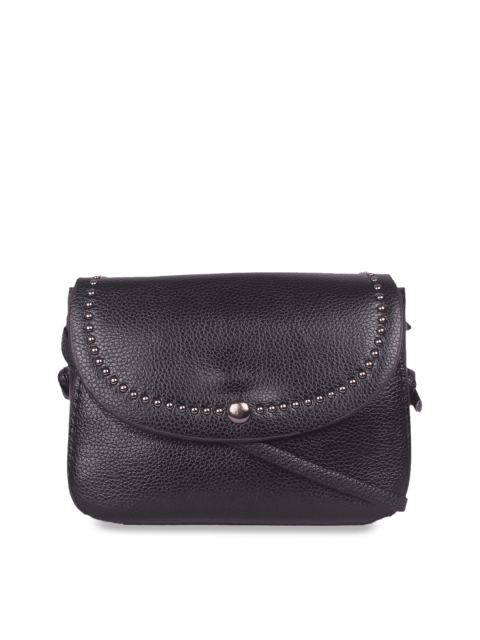 Bagkok Black Solid Sling Bag