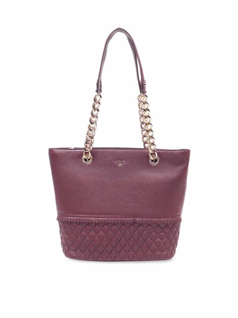 

Da Milano Purple & Purple Solid Shoulder Bag
