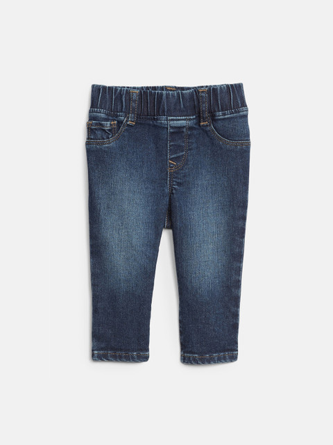

GAP Girls Blue Dark Wash Skinny Fit Jeggings