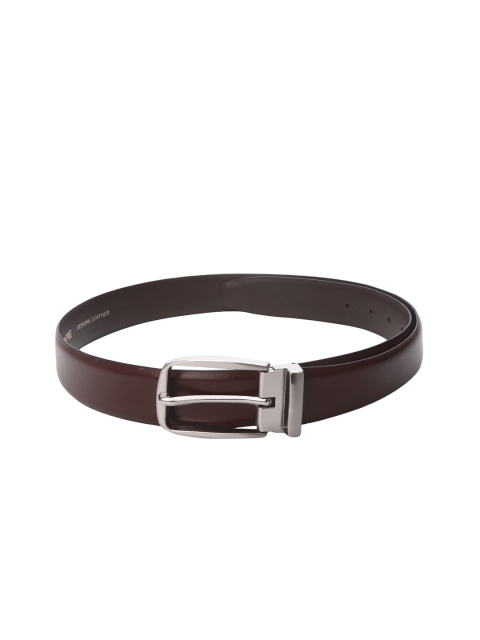 

Red Tape Men Brown Textured Leather Belt