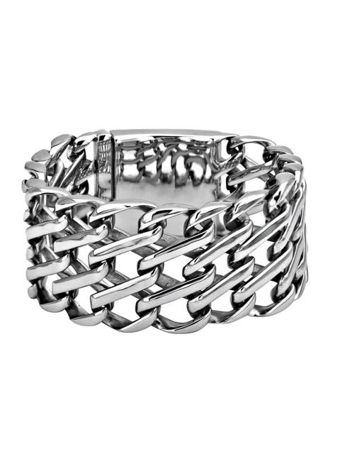 

Inox Jewelry Silver-Toned Bracelet