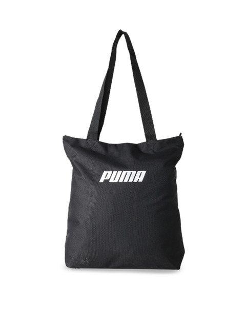 

Puma Black & Off-White Printed Shoulder Bag