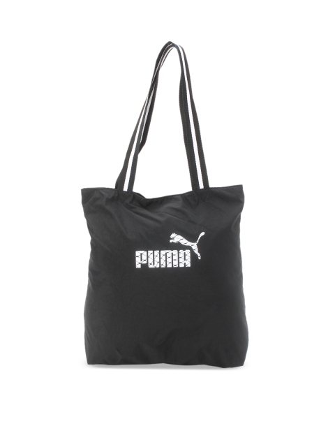 

Puma Black & Off-White Printed Shoulder Bag