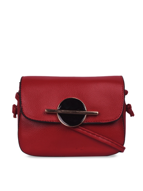 

Bagkok Red Solid Sling Bag
