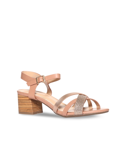 

Stride Women Beige Solid Heels