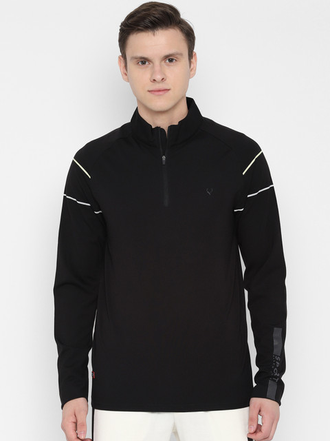 

Allen Solly Sport Men Black Solid Sweatshirt