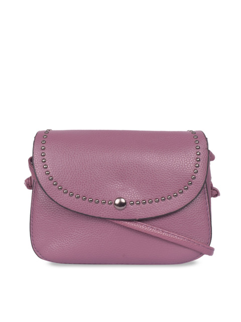 

Bagkok Purple Solid Sling Bag