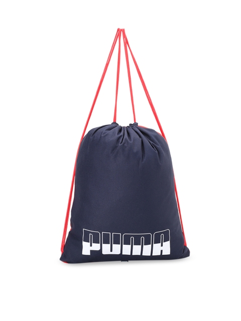 

Puma Blue & Red Colourblocked Gym Shoes Bag